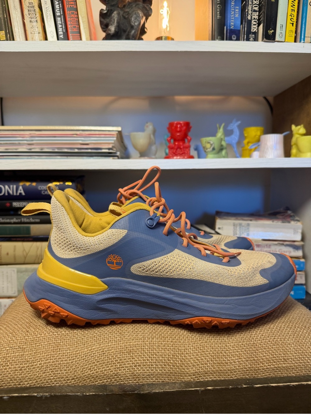 Timberland Blue, Yellow & Orange Trail Sneakers